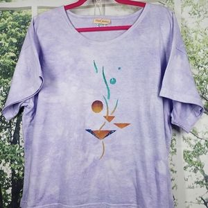 Steel Pony 🐎 Hand Dyed Cropped Tee